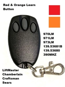 Chamberlain Garage Door Opener Remote Control Part Mini Red Learn Button 1B - Picture 1 of 1