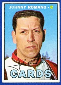 1967 Topps Béisbol # 196 Johnny Romano Cardenales de San Luis En muy buen estado - Imagen 1 de 2