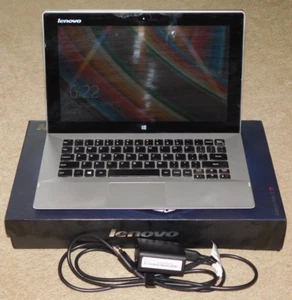 LENOVO MIIX 2 11 DETACHABLE 2 IN 1 TOUCH SCREEN i5 WIN 8.1 8GB 256GB w/POWER - Picture 1 of 7