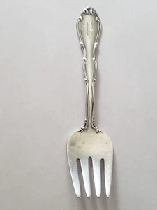 TOWLE Sterling Silber FONTANA Baby Kinder Gabel Vintage 1957 - Bild 1 von 10