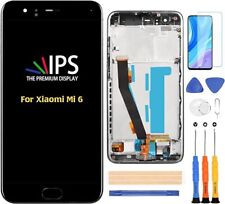 For Xiaomi Mi 6 LCD Display Touch Digitizer Screen Replacement Assembly  Frame