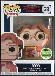 FUNKO POP 8-Bit Stranger Things n°28 Barb 2018 Spring Conv. exclu. Très bon état - Picture 1 of 6