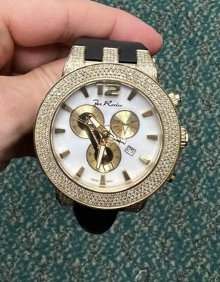 Joe Rodeo Broadway JRBR 9 Diamond Watch 5.00 Ct Diamond Watch Free Shipping! - Image 1 of 4