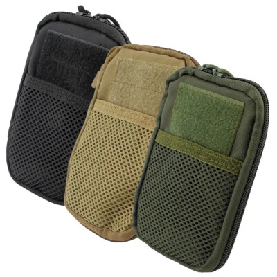 Tactical Mini Molle EDC Compact Pocket Organizer Pouch Utility Gadget Waist Bag