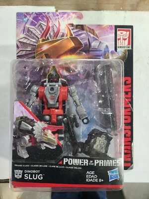 Transformers Power of the Primes ~ SLUG (DINOBOT) ~ Deluxe Class Original Hasbro - Image 1 of 4