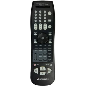 Mando a distancia de audio original Mitsubishi UR76EC1603-3 TV VCR DVD probado funcionando - Imagen 1 de 6