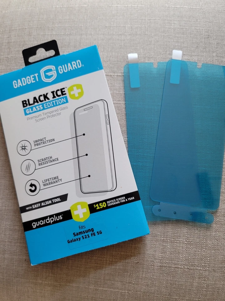 Gadget Guard Black Ice Screen Protector Samsung S21 FE 5G - 3 pack - Image 1 of 1