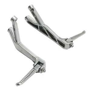 Passenger Footpegs Bracket Mount Fit For Yamaha YZF R6 2017-2022 YZFR1 2015-2025 - Bild 1 von 11