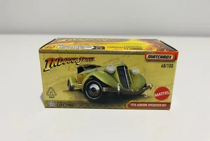 Matchbox Indiana Jones 1936 Auburn Speedster 851 2025 Boxed Seal 48/100 New - Imagen 1 de 1