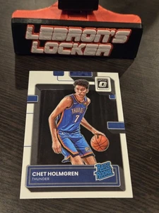 Panini Donruss Optic 2022-23 - Clasificado Novato - Chet Holmgren Novato #208 Thunder - Imagen 1 de 3