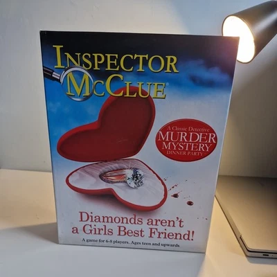 Inspector McClue Diamonds aren't a Girl's Best Friend Murder Mystery Game - Image 1 of 2