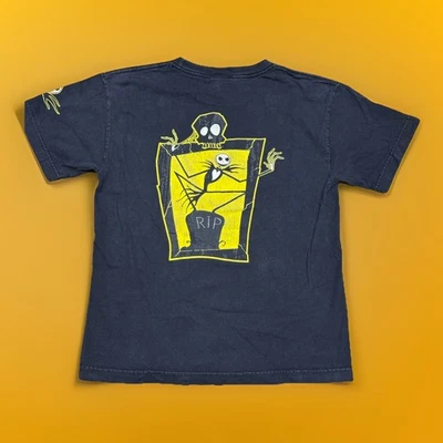 Vtg Y2K Disney Nightmare Before Christmas 10th Anniversary Movie Promo T-Shirt - Image 1 of 4