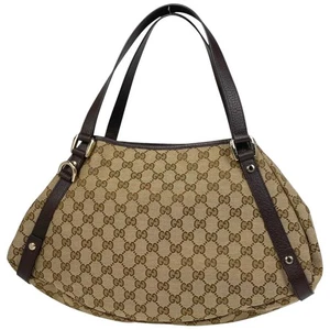 GUCCI Abbey Shoulder Bag Tote Bag GG Canvas 130736 #BS1951 - Picture 1 of 6