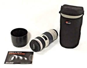 Canon EF 70-200mm f/4L is USM Hardly Used Mint - Picture 1 of 20