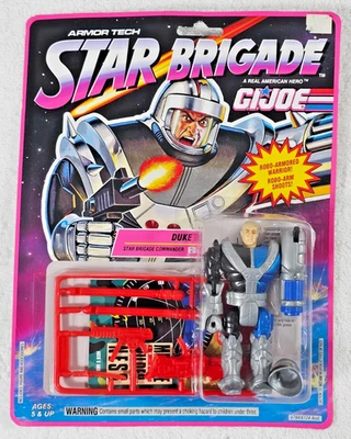 Hasbro G.I. 1993 de colección Figura de acción Joe Star Brigade Duke sin usar, en caja, Armor Tech - NUEVA Foto 1 de 4