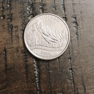 2006-D Quarter 25¢ Colorado State Quarter BU EXCELLENT CONDITION👌 FREESHIP! 👀 - Image 1 of 4