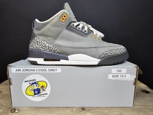 Size 10.5 - Jordan 3 Retro Mid Cool Grey Steal Price 🔥 - Picture 1 of 14