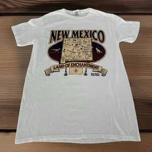 T-shirt bianca vintage NOS New Mexico destinazione turistica, adulto piccolo - Foto 1 di 16
