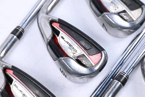 Cobra S9 Irons / 5-9i+GW+SW / Stiff Flex N.S.PRO Steel Shafts - Picture 1 of 7
