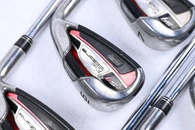 Cobra S9 Irons / 5-9i+GW+SW / Stiff Flex N.S.PRO Steel Shafts - Image 1 of 4