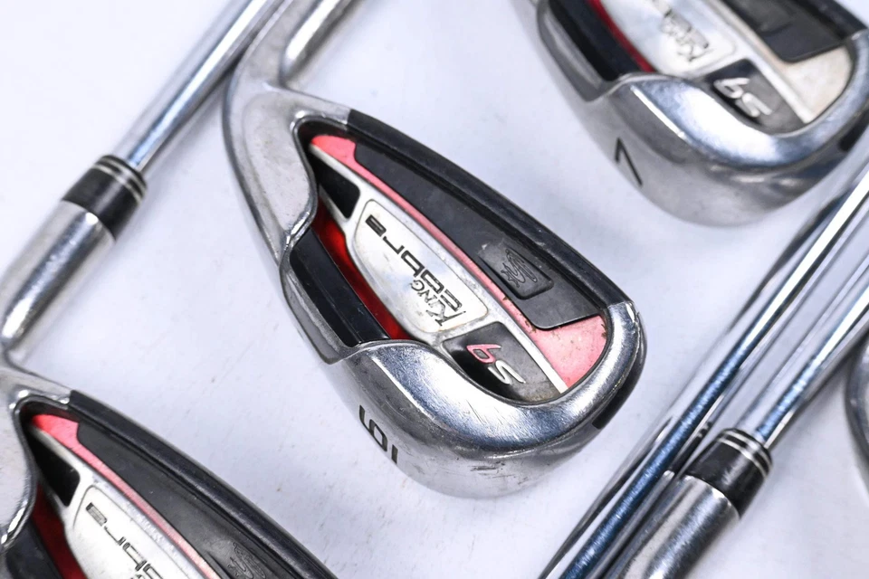 Cobra S9 Irons / 5-9i+GW+SW / Stiff Flex N.S.PRO Steel Shafts - Image 1 of 4