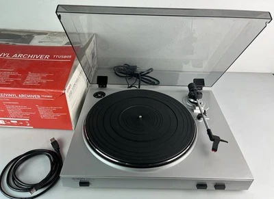 ION USB Turntable MP3 Digital Conversion Vinyl Record Archiver TTUSB05 - Image 1 of 4