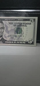 2021 $5 Trinary-Repeater Note! - Picture 1 of 4