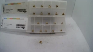 (19 insertos) Inserto de torneado de carburo Komet TOHX06T102EL-G12 BK8425: 60 ° Triang - Imagen 1 de 2