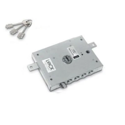 SERRATURA A DOPPIA MAPPA PER PORTE BLINDATE E 70 ATRA DIERRE 7111 7112  - Immagine 1 di 3