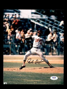 Mike Cuellar PSA DNA Signed  8x10 Photo Autograph Orioles - Picture 1 of 2