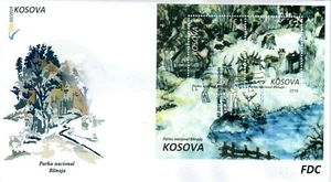 Kosovo Stamps 2019. National Park Blinaja. Fauna. Deer. FDC Block MNH - Picture 1 of 1