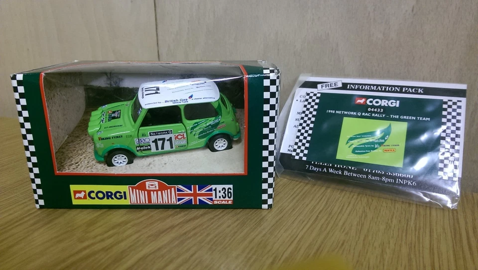 Corgi 04433 1988 Network Q RAC Rally The Green Team Ltd Ed. 0002/5200 - Image 1 of 1