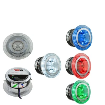 Tweeter DS18 PRO TW4L 1,75" Titanio Super Bullet 600 vatios con LED incorporados Foto 1 de 4