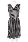 C&A Kleid Damenkleid Streifen D 40 schwarz-weiß