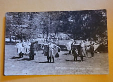 RPPC Park View U of I Butterfly Dance May Fete 1920 Champaign County IL Postcard