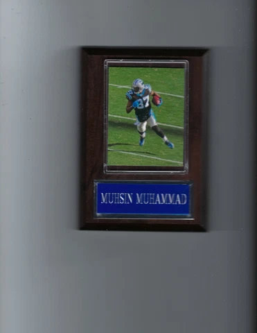 MUHSIN MUHAMMAD PLAQUE CAROLINA PANTHERS FOOTBALL NFL Cover
