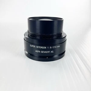 Agfa Gevaert Super Intergon 1:9 210mm German Camera Lens - Picture 1 of 4