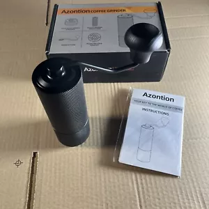 Molinillo de café manual Azontion cuerpo de aluminio 36 niveles ajustes finos-gruesos - Imagen 1 de 12