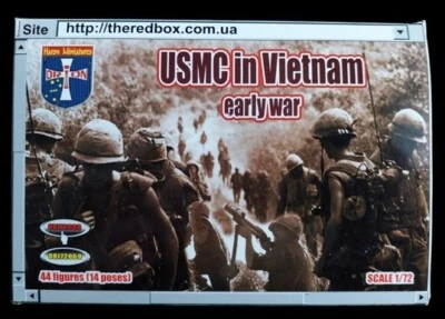 1 grappe de figurines au 1/72. ORION 72068, Corps de Marine US au Vietnam .
