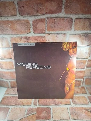 Missing Persons Self Titled Mini LP 1982 Japan Import + Insert - Image 1 of 4