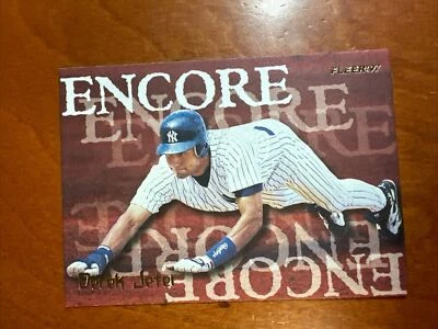 1997 Fleer Baseball #703 Derek Jeter Encore New York Yankees - Image 1 of 2