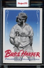 2021 Topps Project 70 Card #787 Bryce Harper 1957 by Mister Cartoon