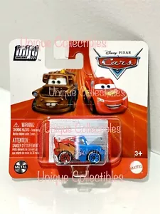 Disney Pixar Cars Mini Racers Transforming Lightning McQueen Single Pack NEW - Picture 1 of 2