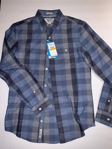 Nueva camisa de mezclilla oscura Penguin By Munsingwear talla pequeña $98 - Imagen 1 de 7