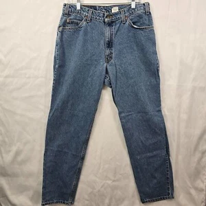 Vtg Levi's 560 Jeans Men's Blue Loose Fit Tapered Orange Tab USA Size 33 x 30 - Picture 1 of 16