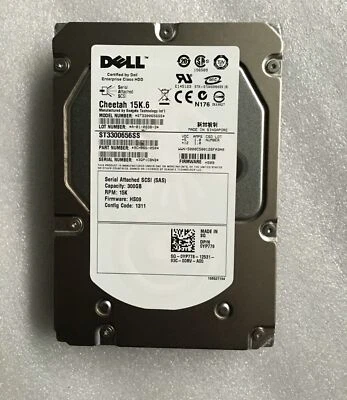 DELL 0YP778 YP778 ST3300656SS 300GB 15K SAS 3.5" HARD DRIVE HDD - Image 1 of 3