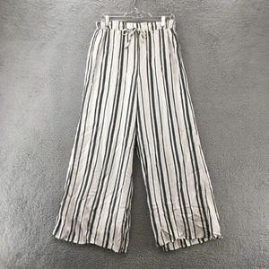 American Eagle Wide-Leg Trouser Dress Pants Womens Medium (actual 30x30) White - Picture 1 of 17