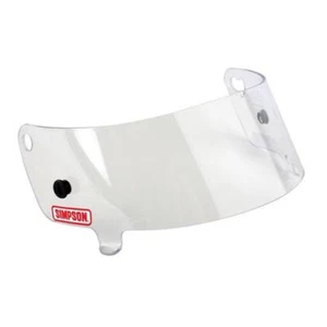Simpson JR Speedway Shark Visor Shield - Clear - Junior Helmet Visor - Picture 1 of 4