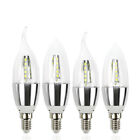 E14 Bent Tip/Bullet Top SMD LED Light Bulb Cool White Vintage Pendant Decor Lamp