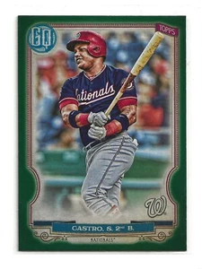 Starlin Castro 2020 Topps Gypsy Queen Green Parallel Washington Nationals (#259) - Bild 1 von 2